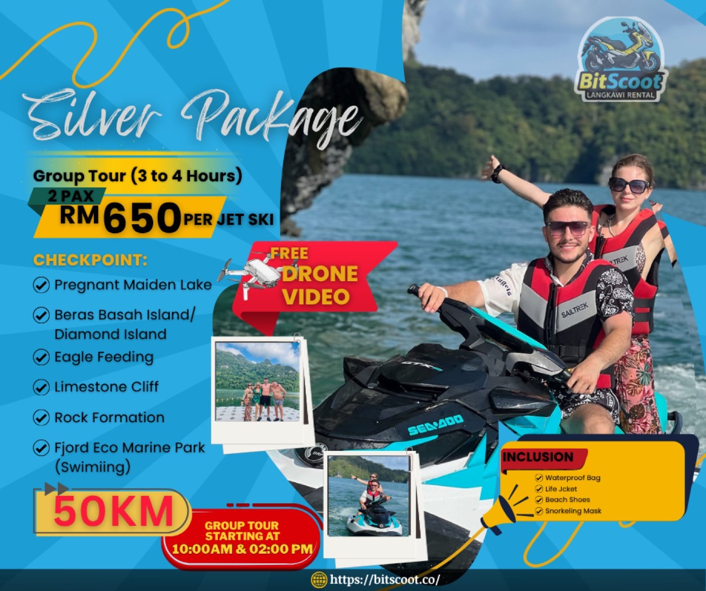 Silver Package · Jet Ski Tour